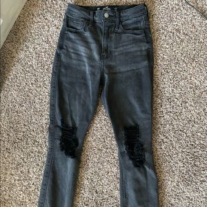 Hollister ripped jeans
